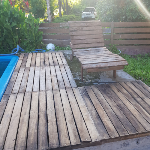 DECKS Y REPOSERAS, CAMASTROS